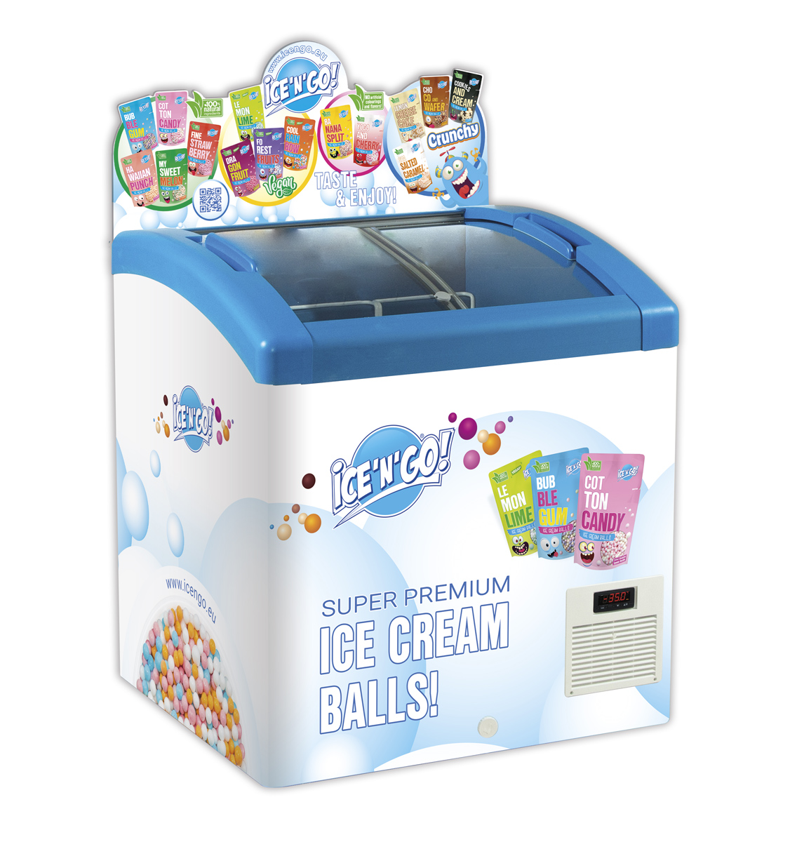 Ice'N'Go Focus Baggy 300 Ice Cream Machine