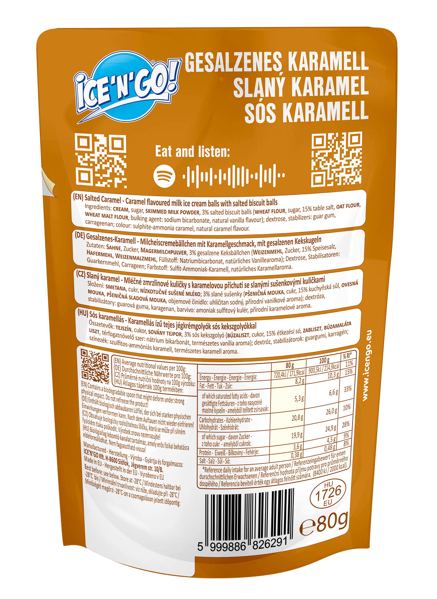 Salted Caramel Back